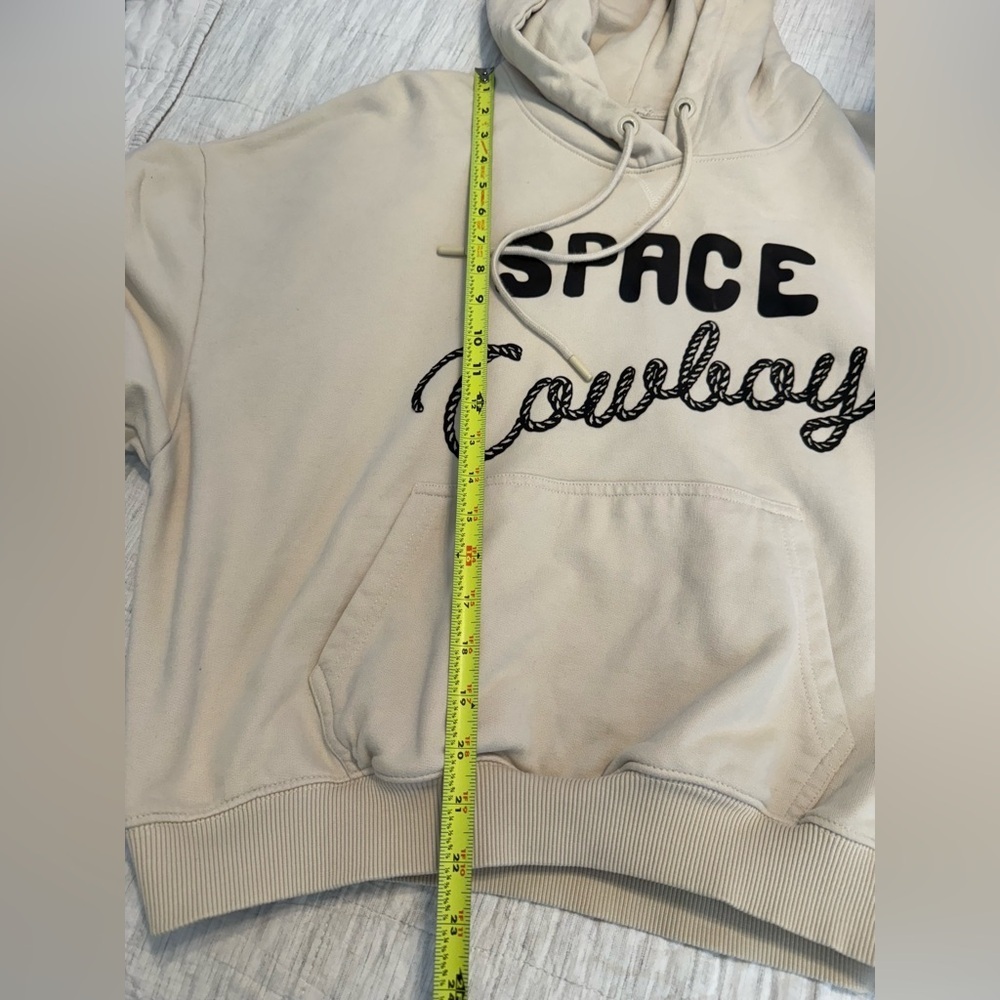 Wrangler Space Cowboy Tan Hoodie XS - Picture 9 of 10